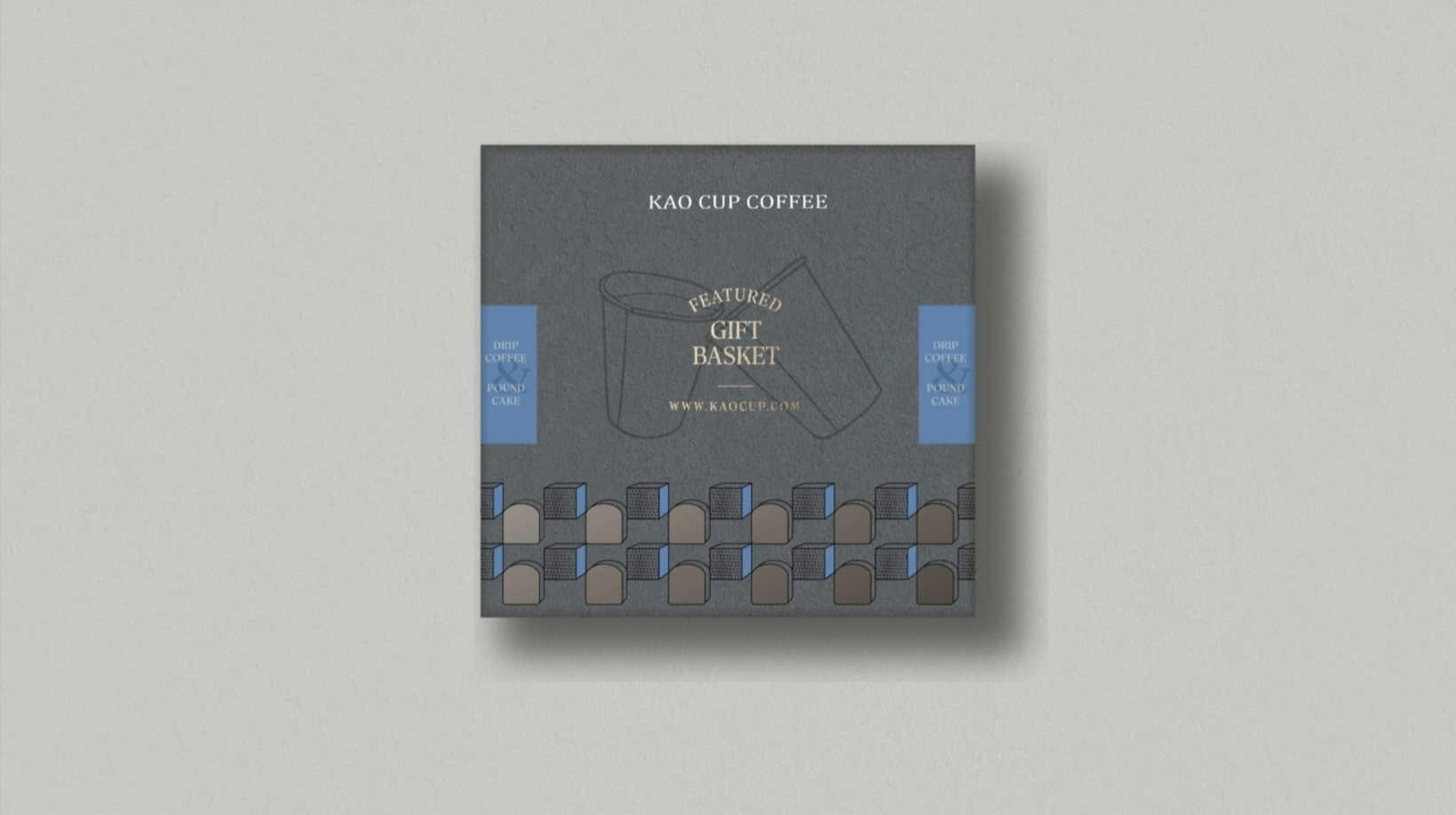 KAOCUP COFFEELOGO 設計設計細節