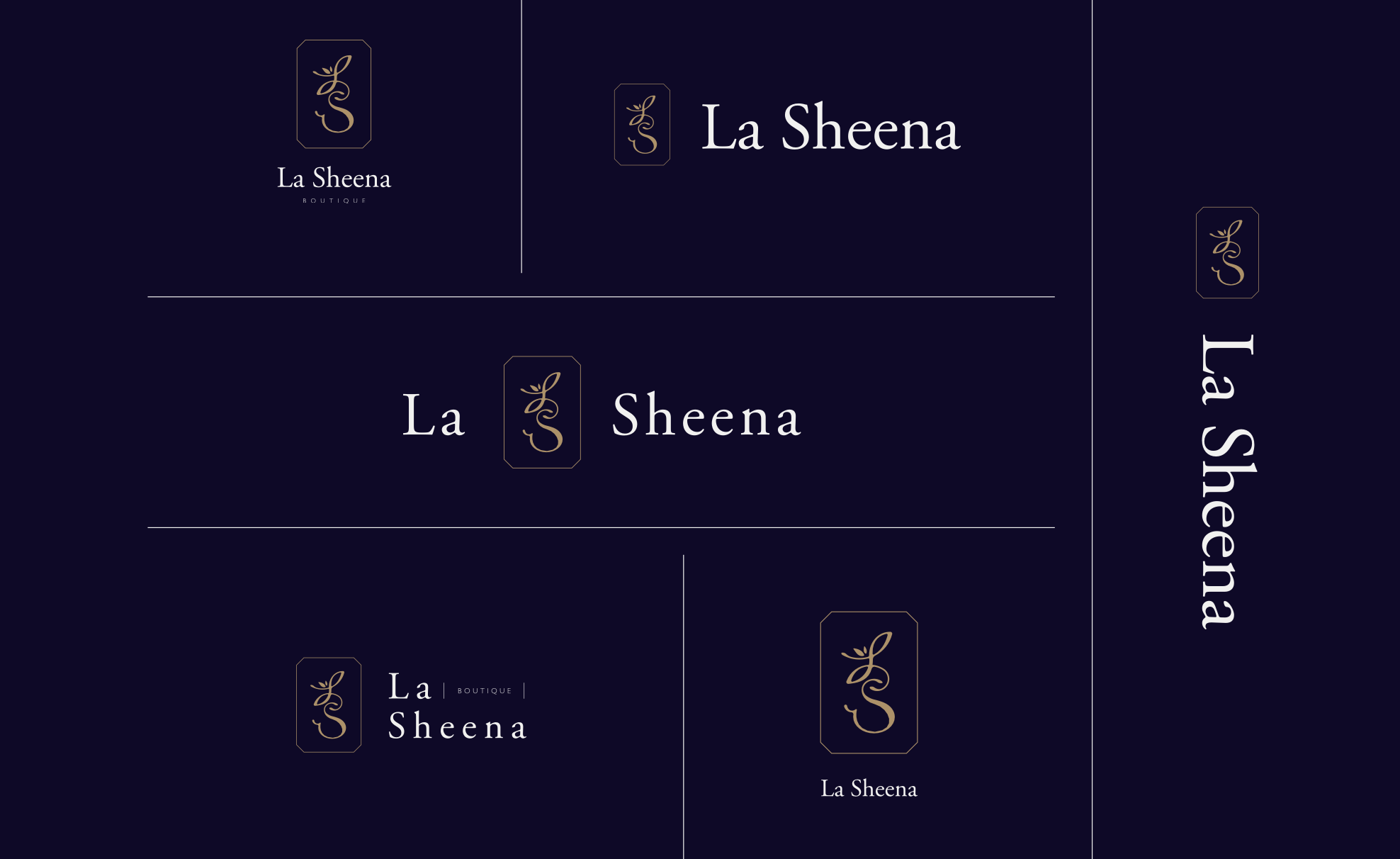 La Sheena｜服裝品牌設計、LOGO設計、名片設計