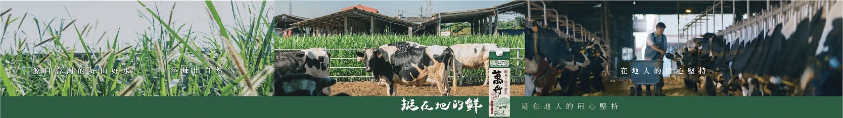 萬丹鮮乳包裝設計正面展示