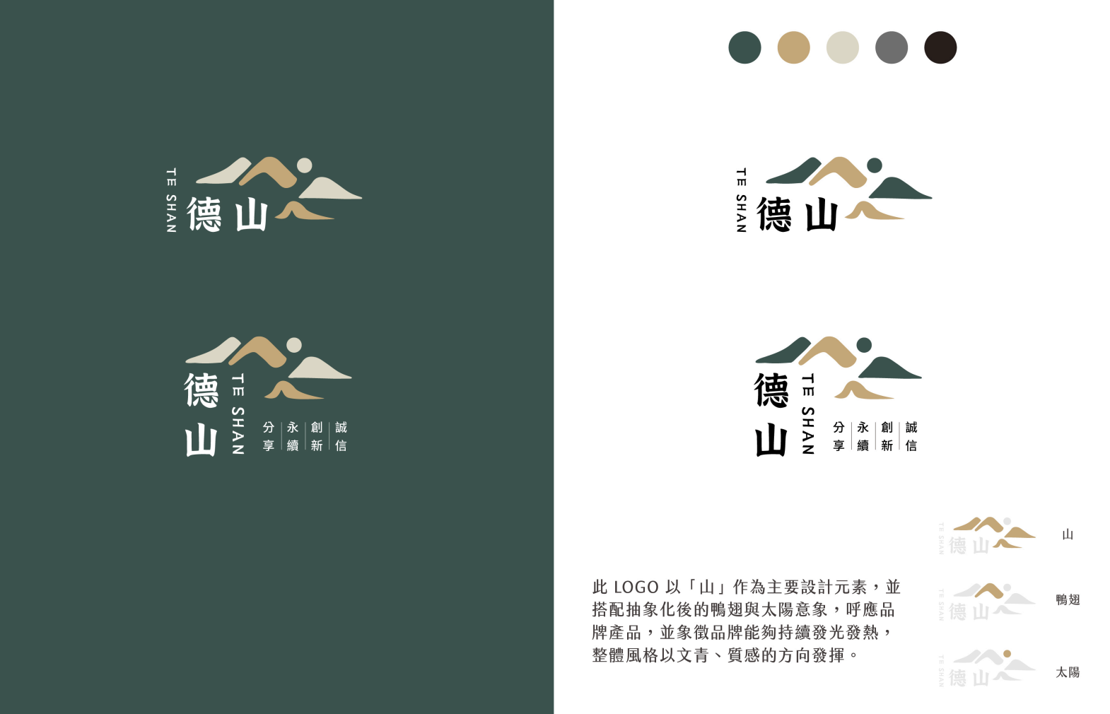 德山｜LOGO設計、店面招牌設計、CIS