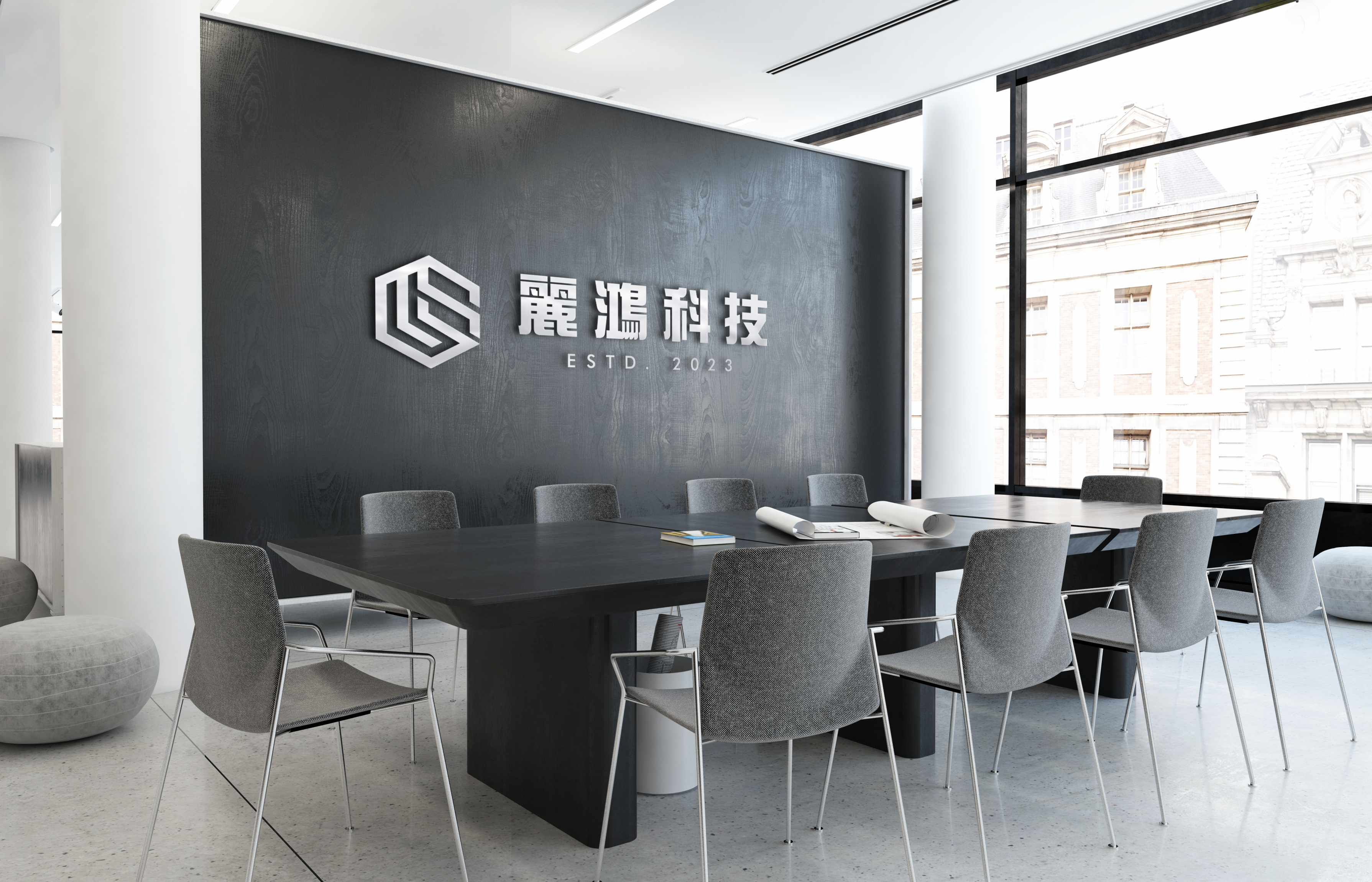 麗鴻科技股份有限公司 LOGO+名片|LOGO設計、店面招牌設計、CIS