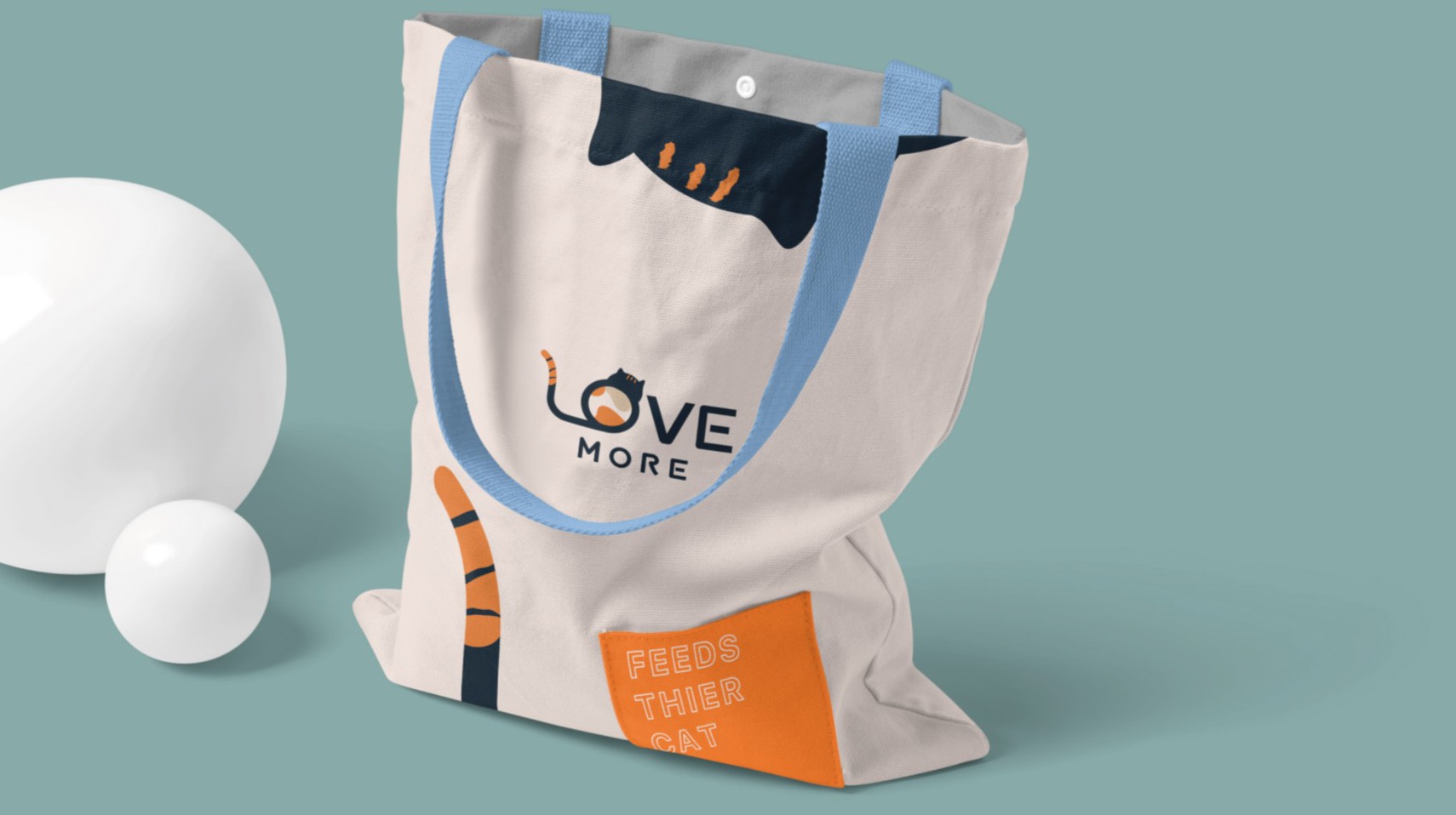 樂莫貓食LOGO 設計設計細節