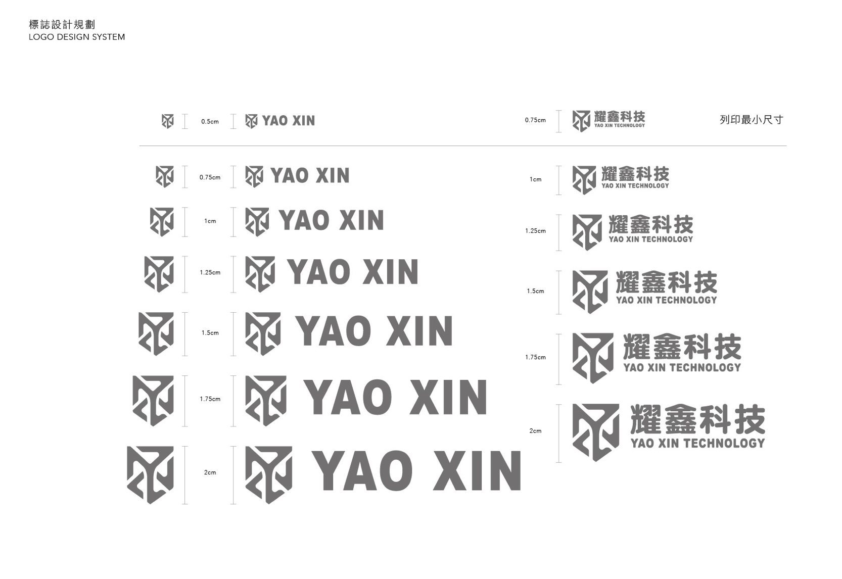 耀鑫科技品牌LOGO 設計應用情境