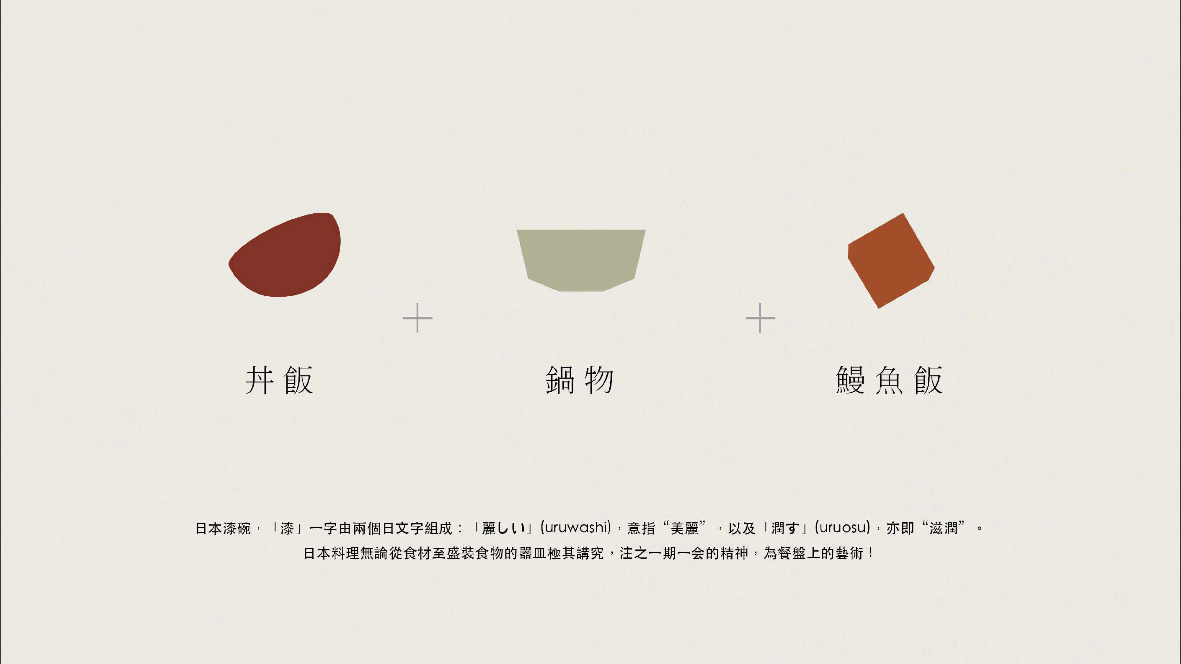 一期一會 和食料理 logo整體LOGO 設計應用情境