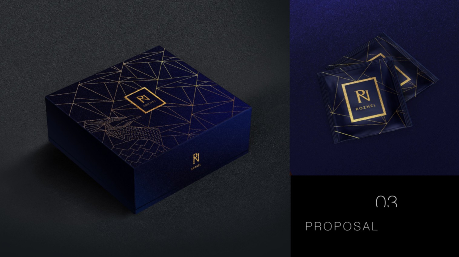 ROZNEL勞斯奈爾LOGO 設計應用情境