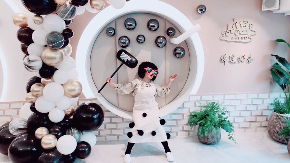 樺達奶茶美術館概念店活動設計正面展示