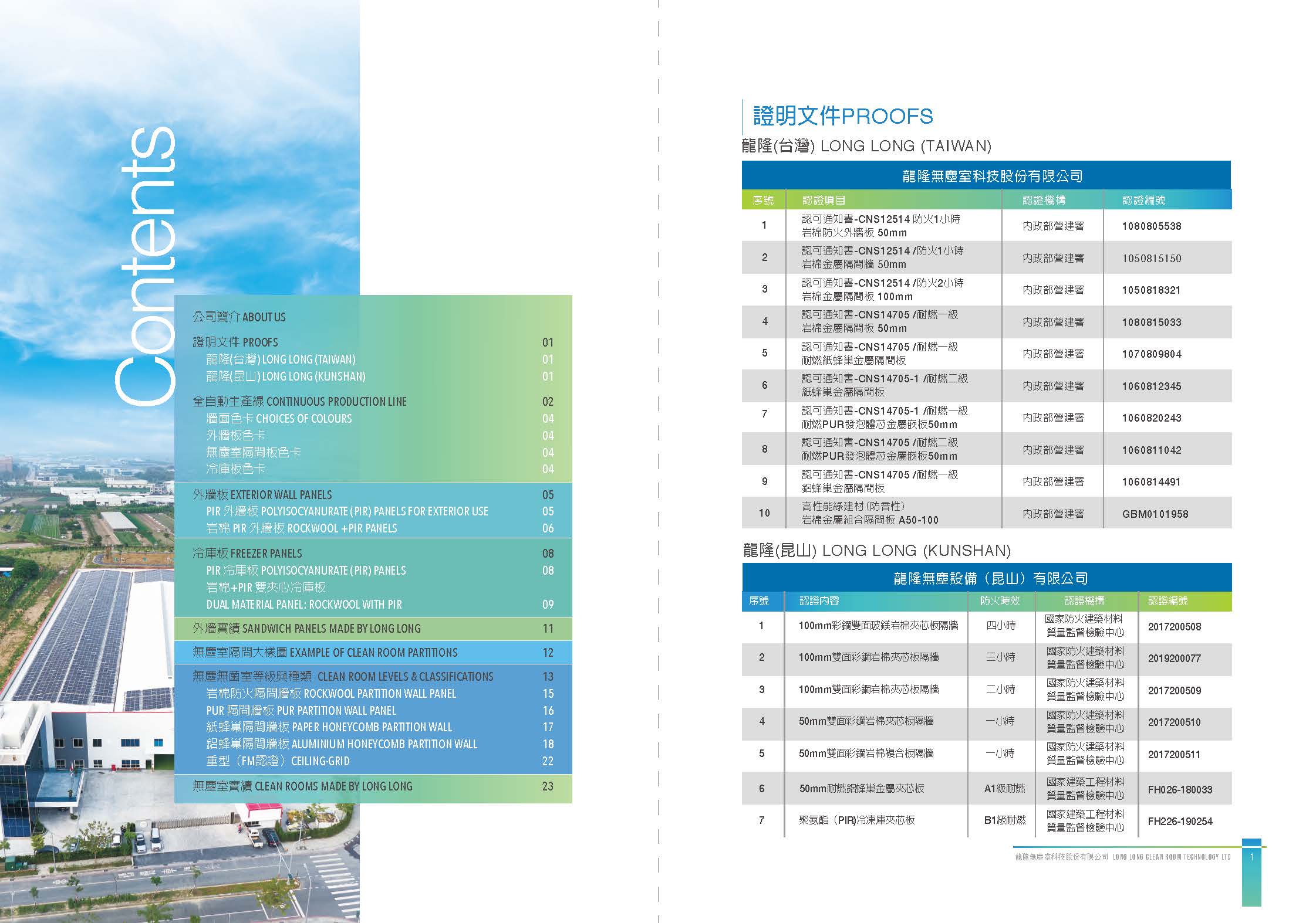 龍隆無塵室 企業形象整體規劃名片設計全系列展示