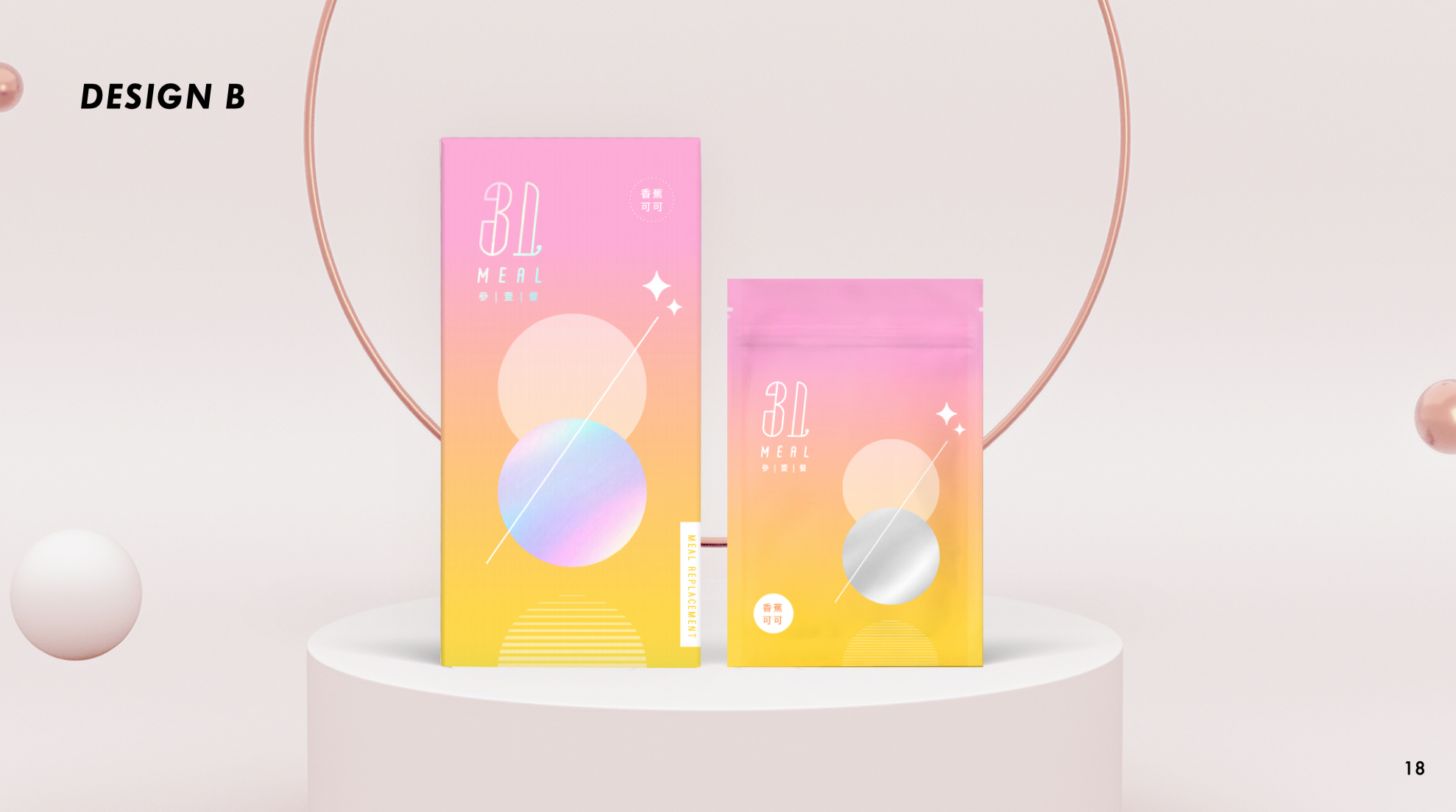 31MEAL參壹餐 logo整體LOGO 設計設計細節