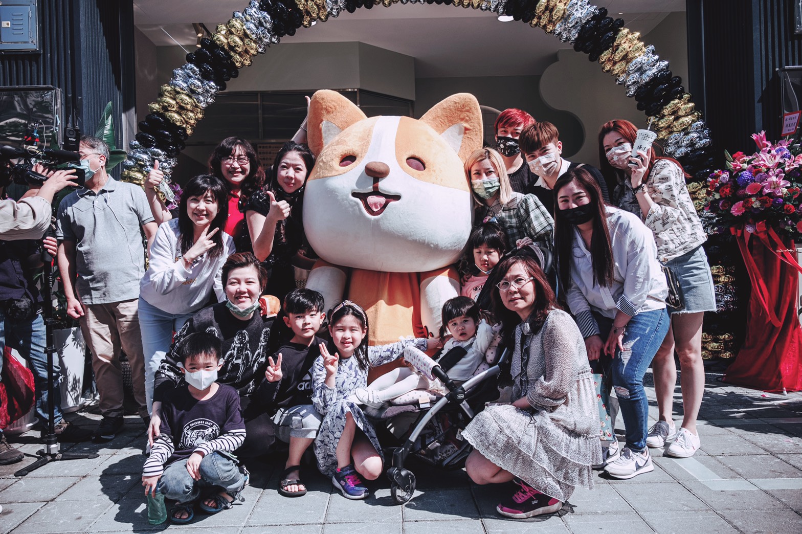 樺達奶茶美術館概念店活動設計正面展示