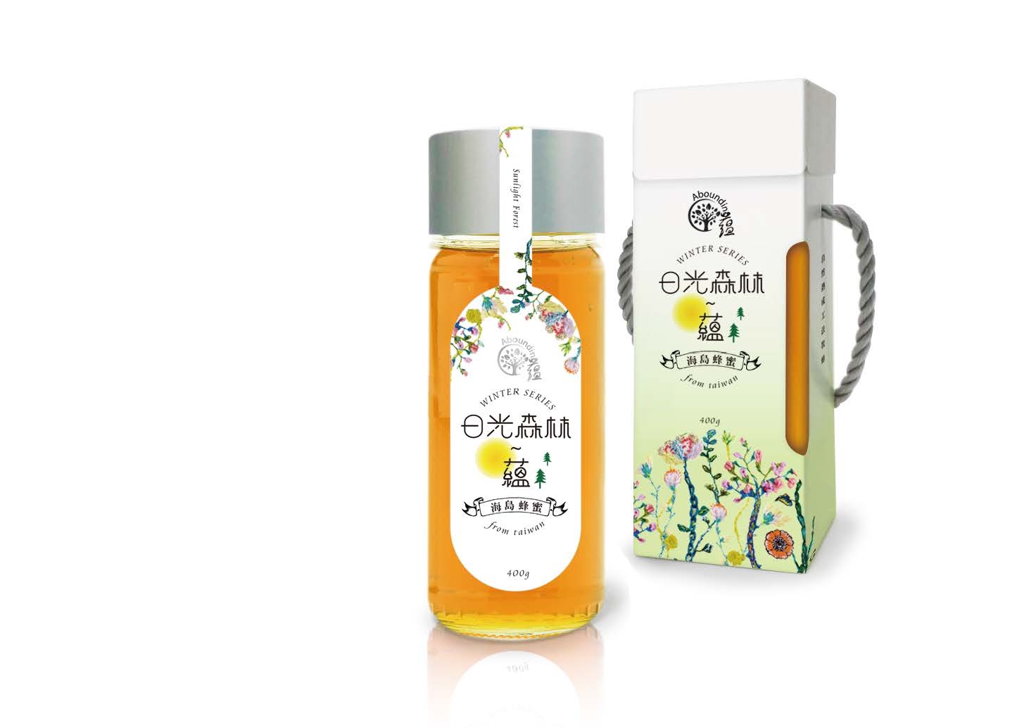 新錦成養蜂園 日光森林系列 | 手繪風格 包裝設計