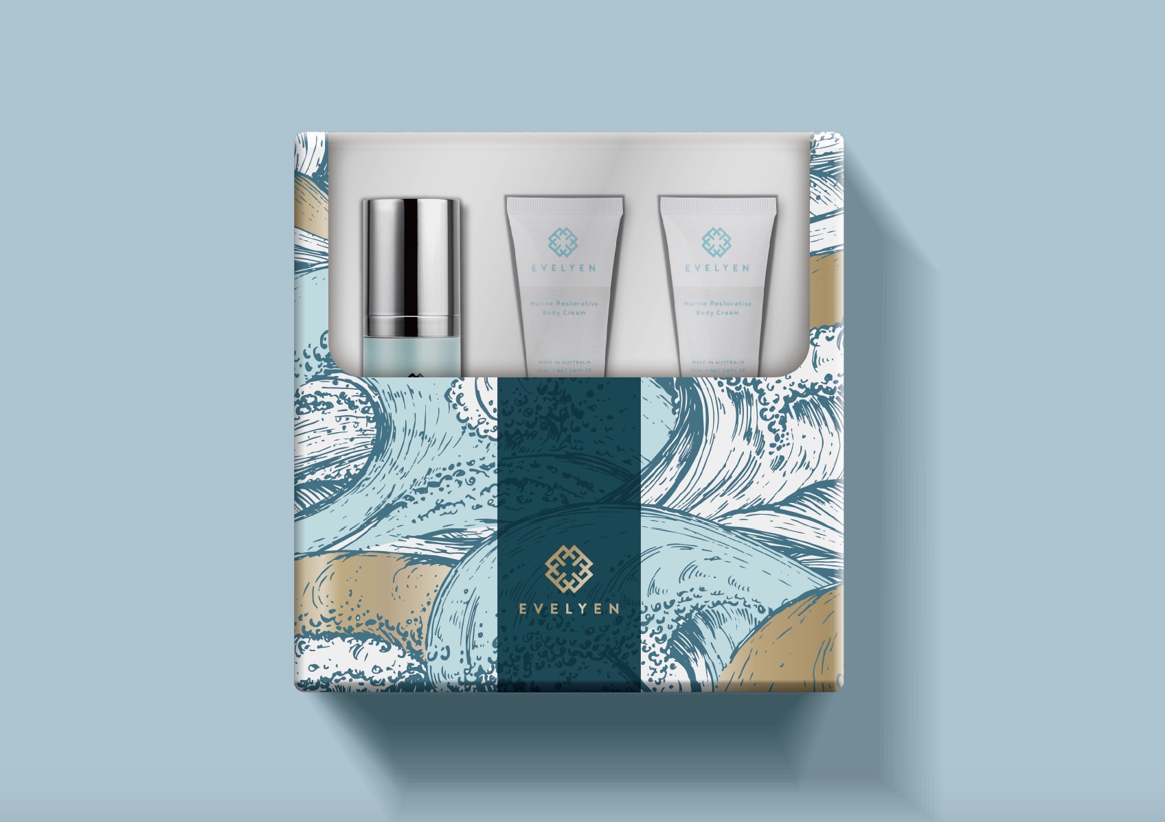 Evelyen 澳洲保養品牌包裝設計全系列展示