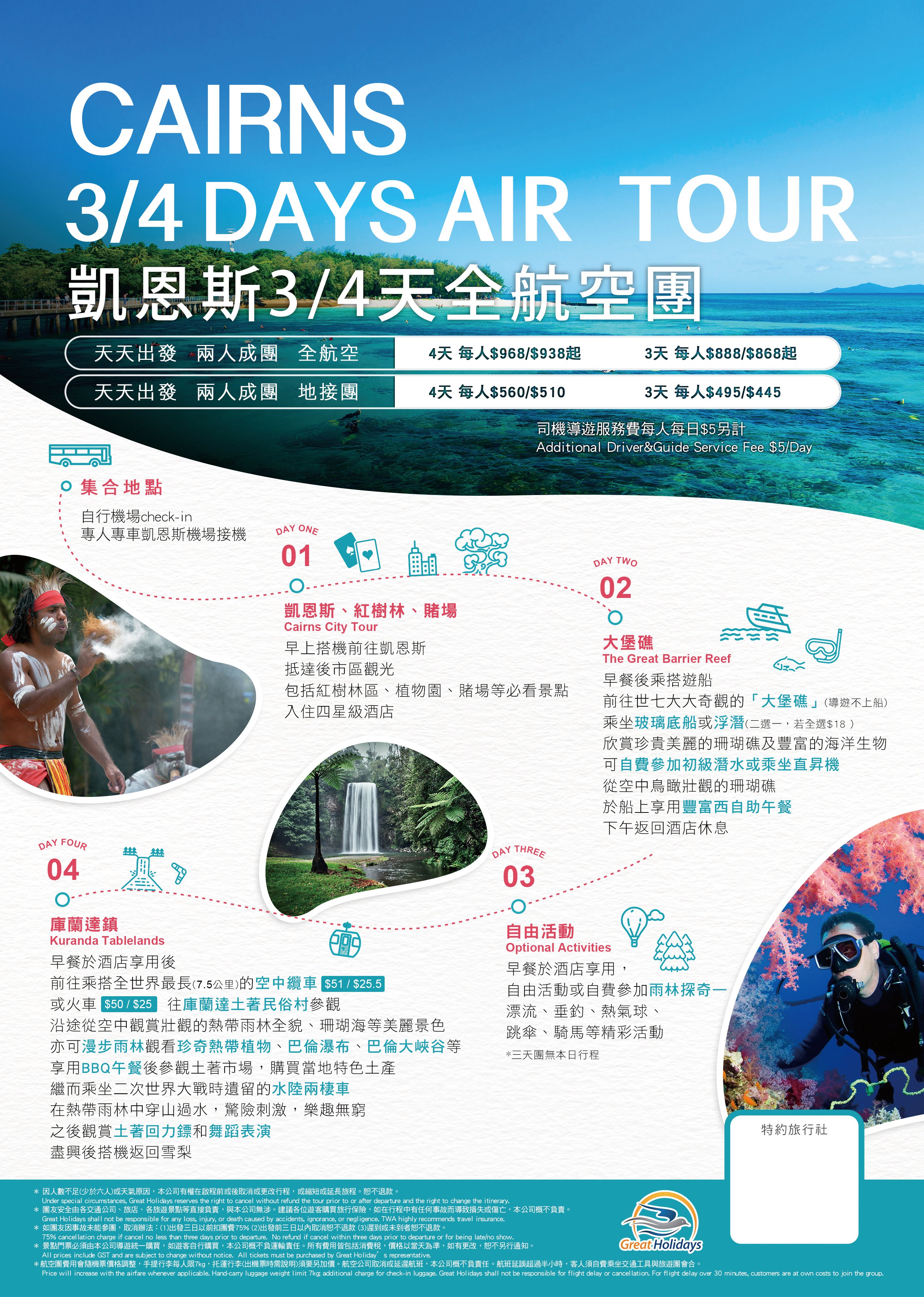 旅遊產業宣傳海報 | 澳洲旅遊