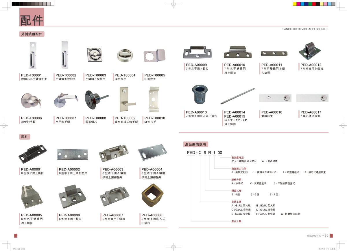 東隆五金 產品型錄世界型錄設計應用情境