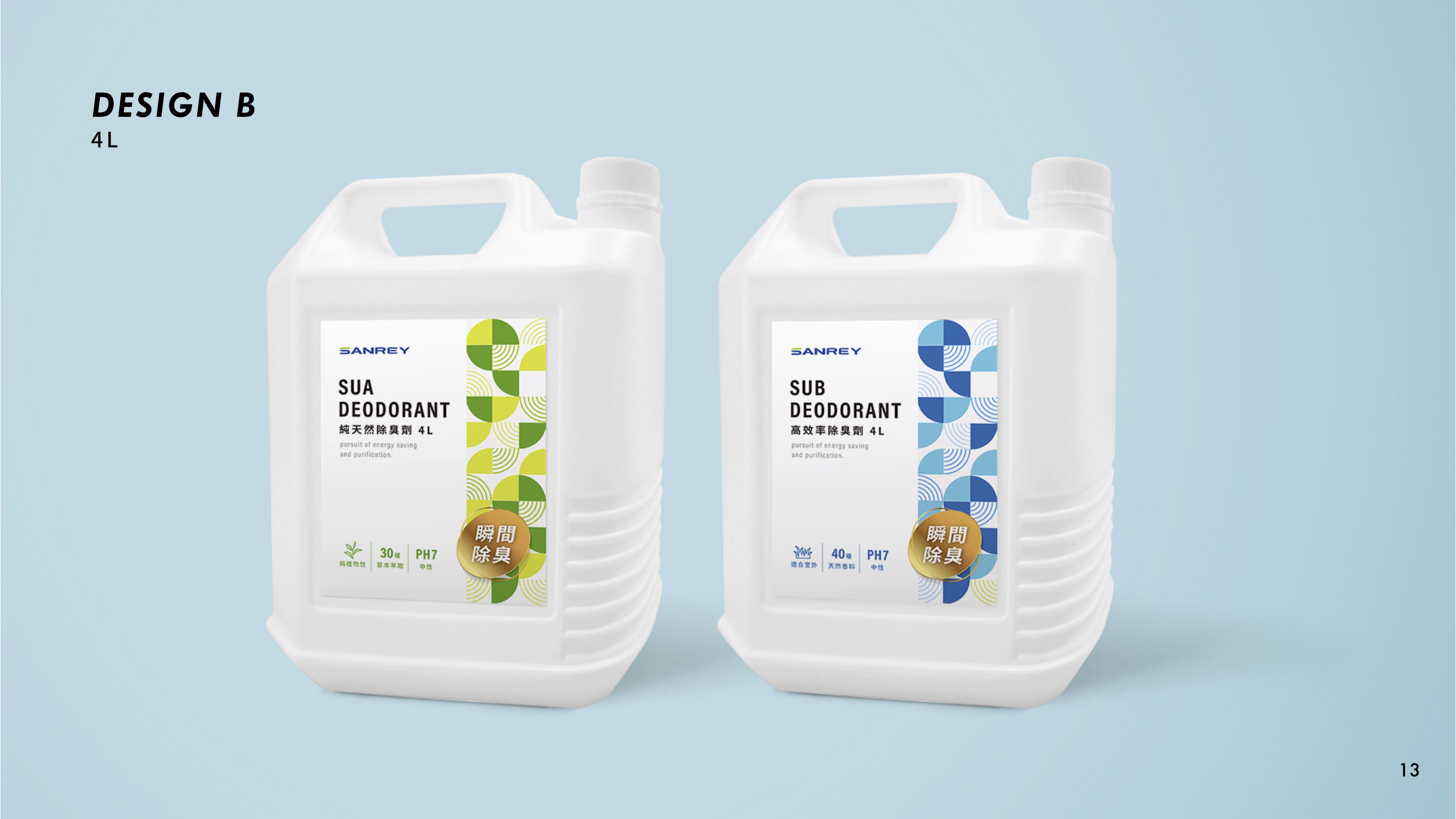 純天然高效除臭劑包裝設計應用情境