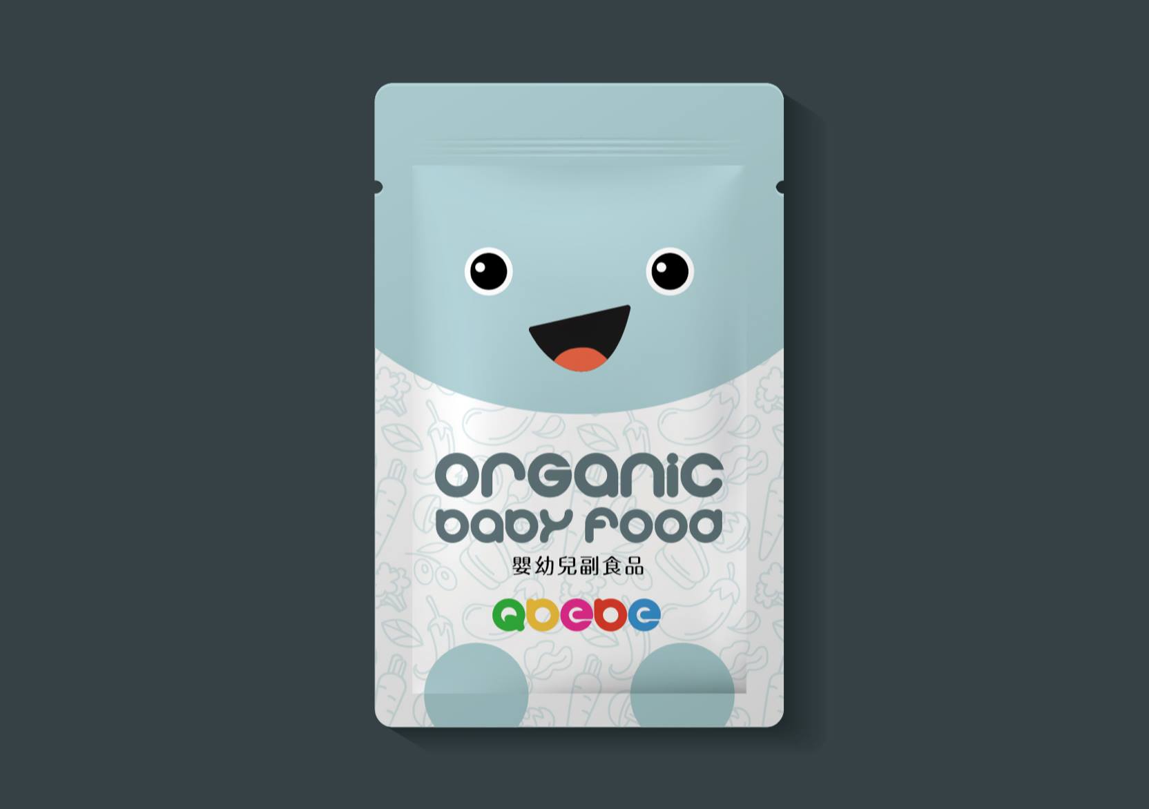QBEBE嬰兒副食品包裝設計設計細節