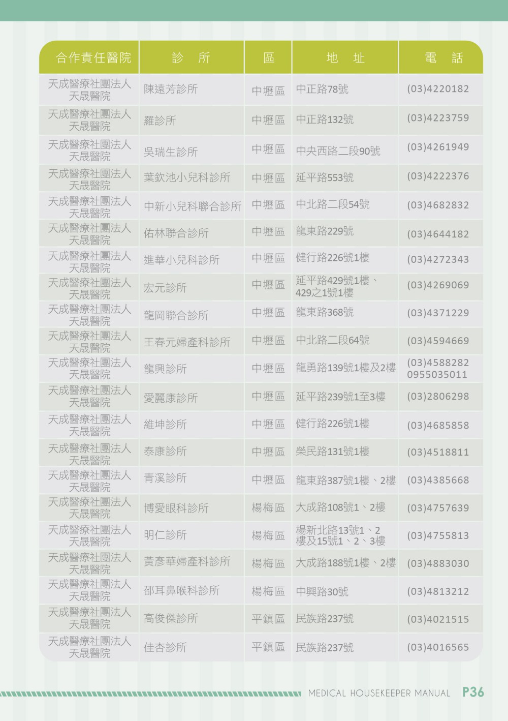 桃園市衛生局手冊型錄設計設計特寫