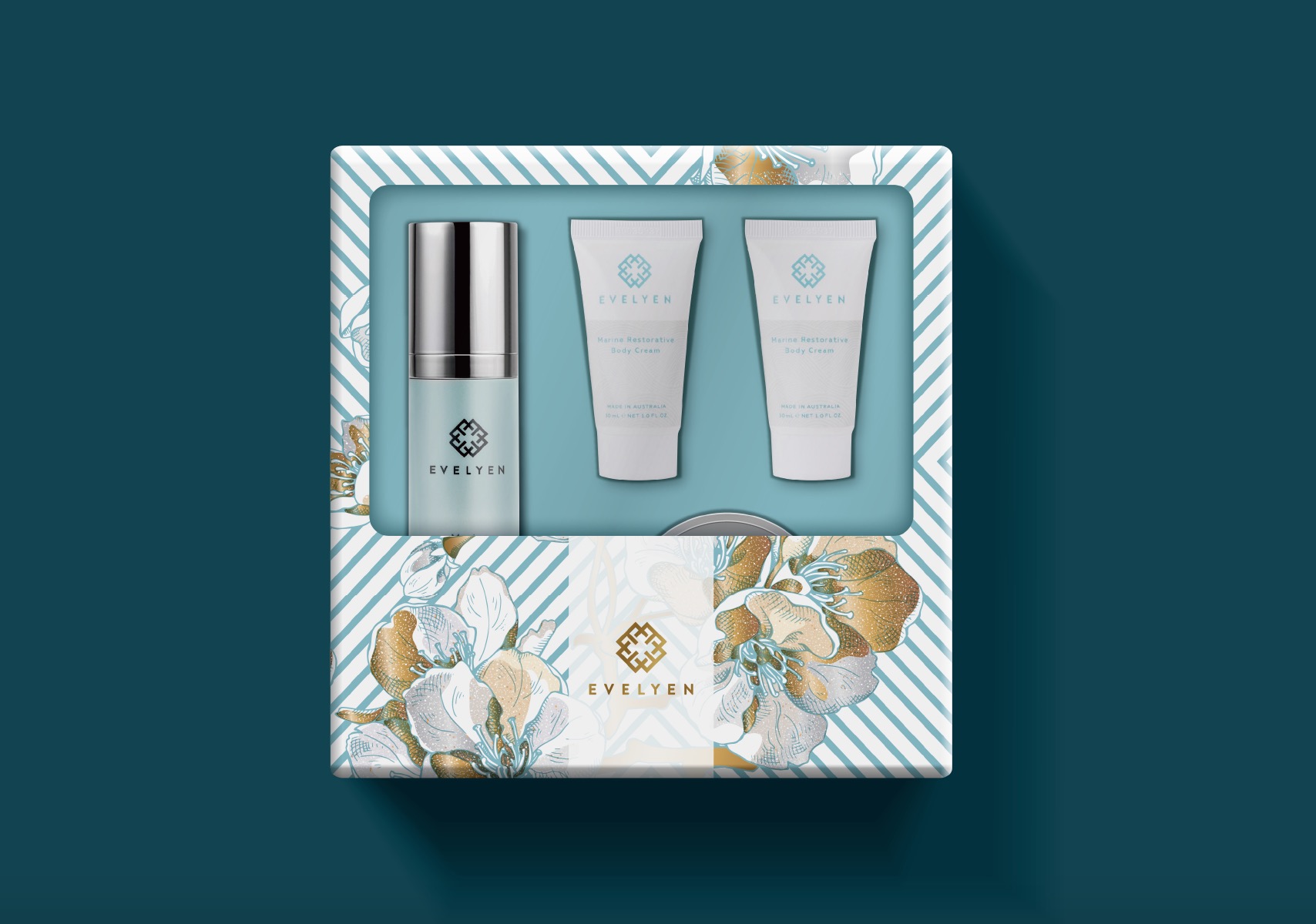 Evelyen 澳洲保養品牌 包裝設計