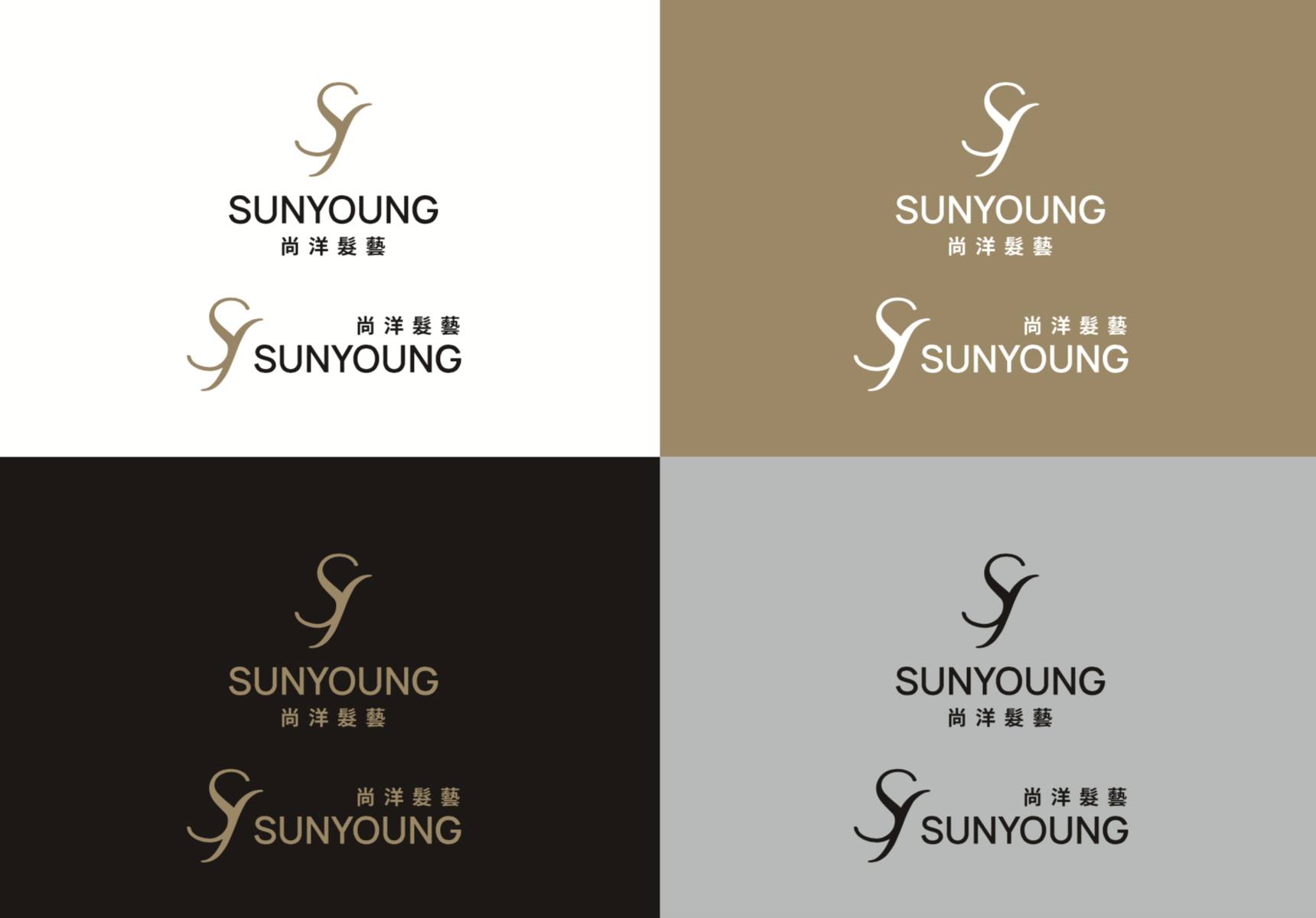 SUNYOUNG Fayi's overall brand image update design | LOGO design | Business card design | Store si