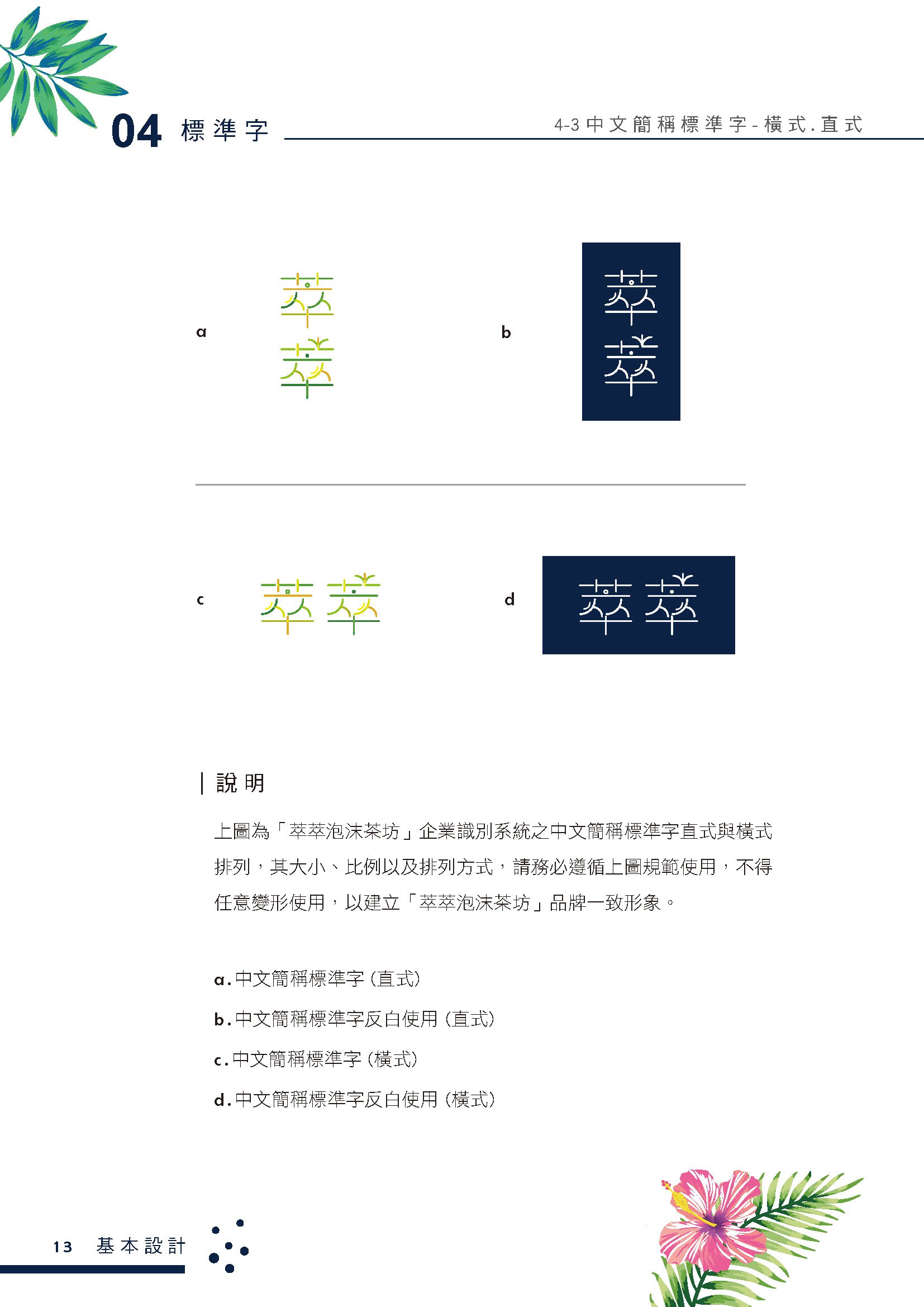 萃萃泡沫茶坊﹣澳門茶飲專賣店整體CIS規劃品牌設計設計特寫