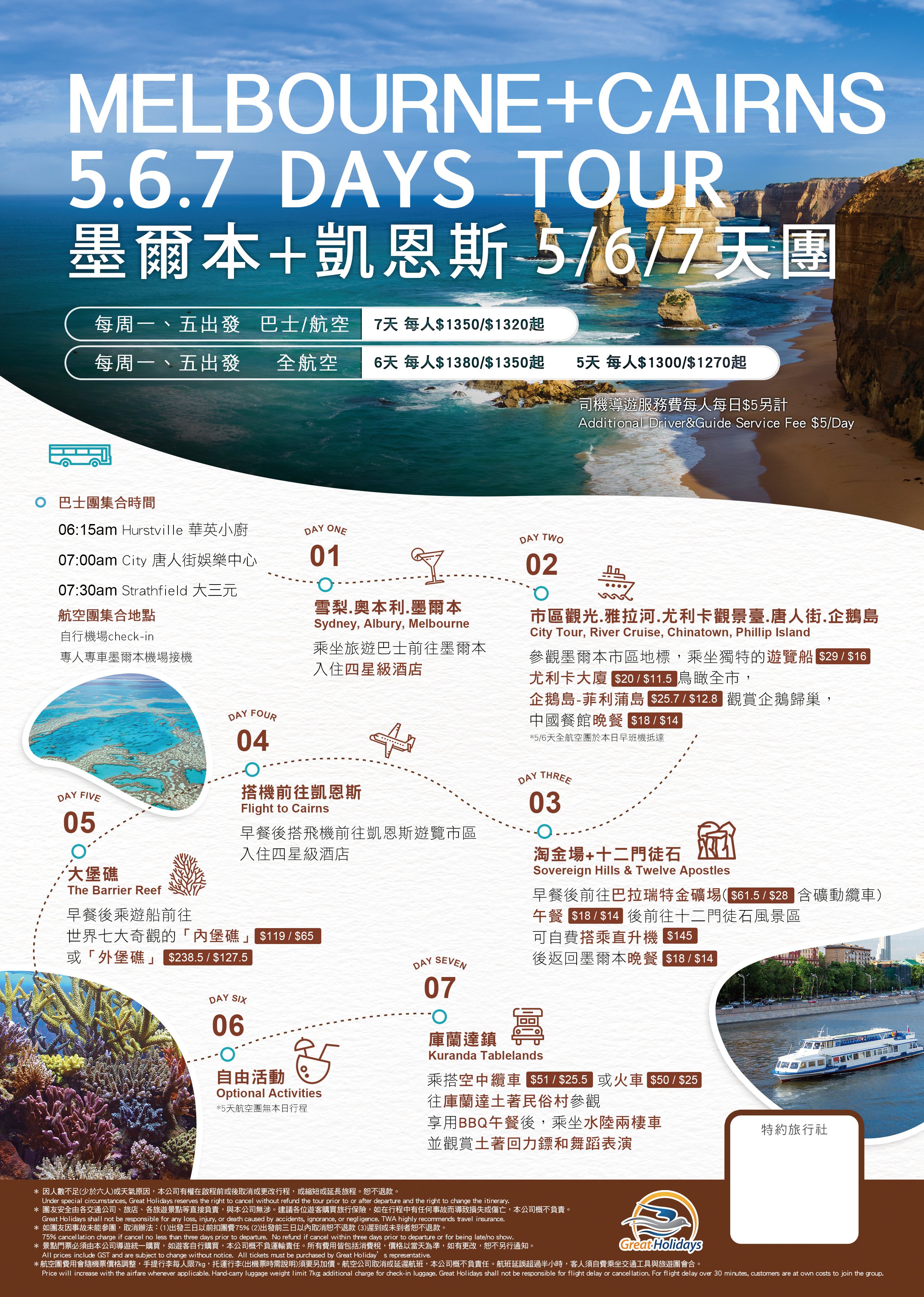 旅遊產業宣傳海報 | 澳洲旅遊