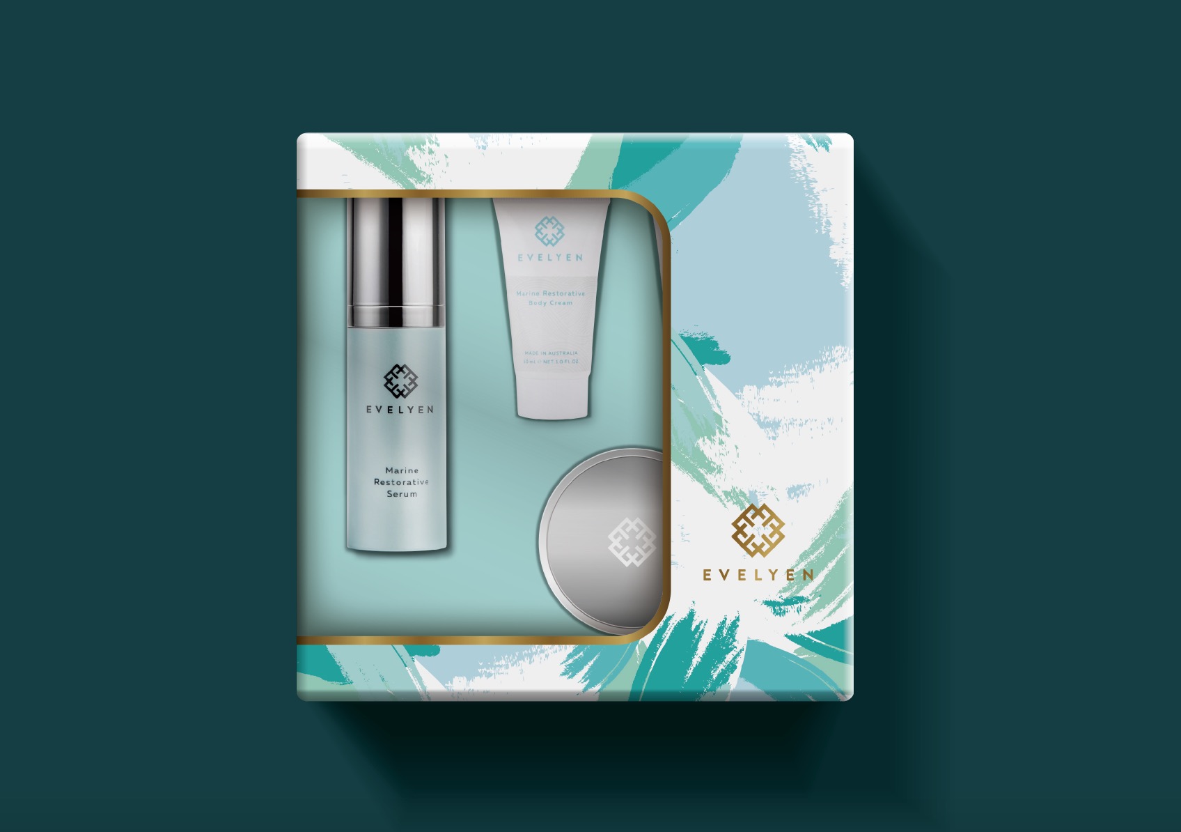 Evelyen 澳洲保養品牌包裝設計設計特寫