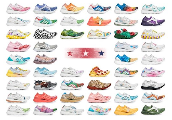 愛迪達為美國50個州都設計了專屬跑鞋,你喜歡哪個州的?(上)