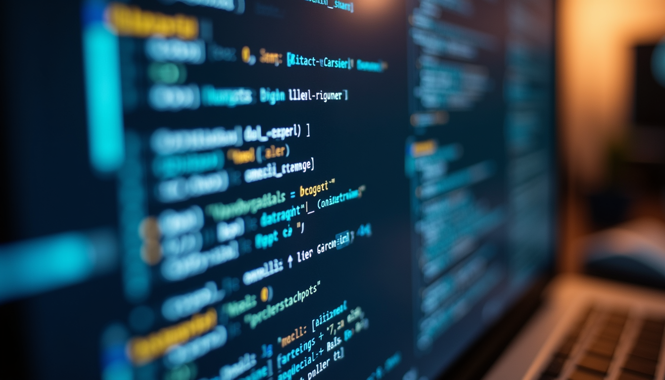Close-up view of a website wireframe on a computer screen showing SEO and design integration