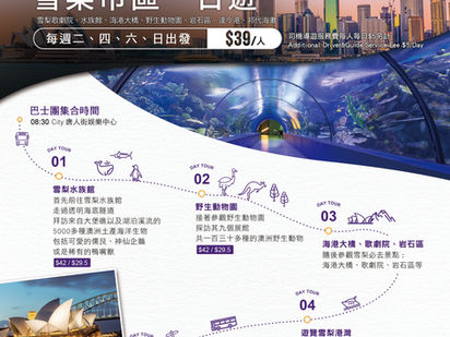 旅遊產業宣傳海報 | 澳洲旅遊