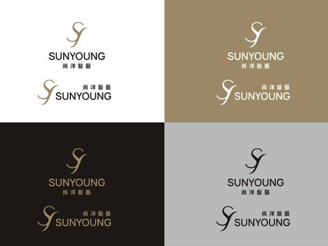 SUNYOUNG Fayi's overall brand image update design | LOGO design | Business card design | Store si